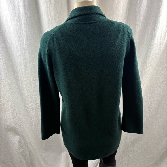 J. Crew Green Sophie Open-front Sweater-blazer S/M - Picture 3 of 8